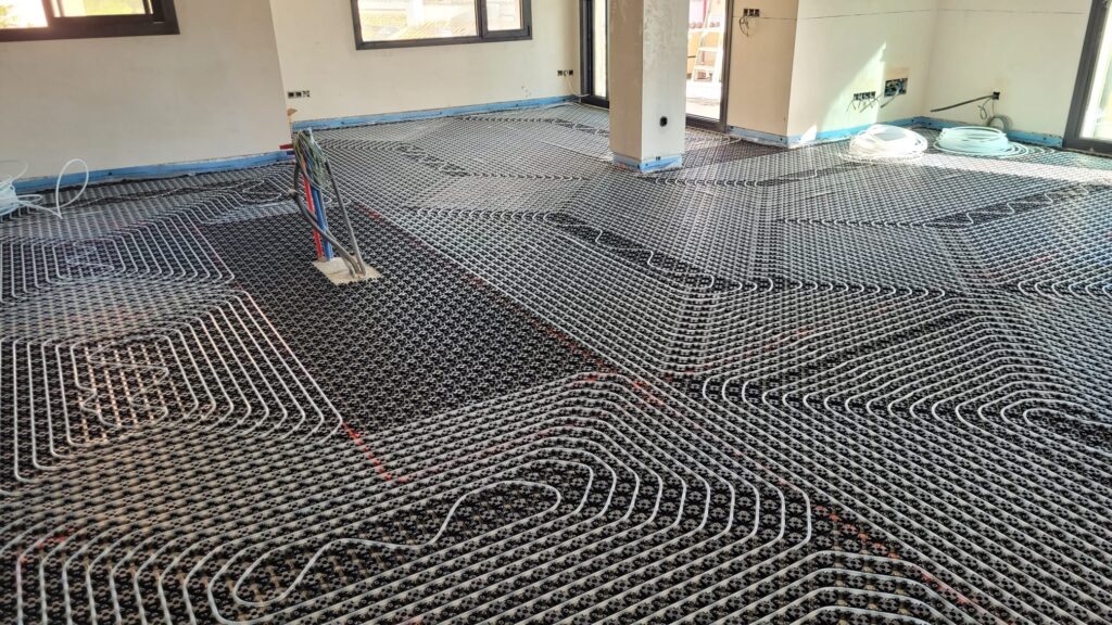 instalacion en el suelo